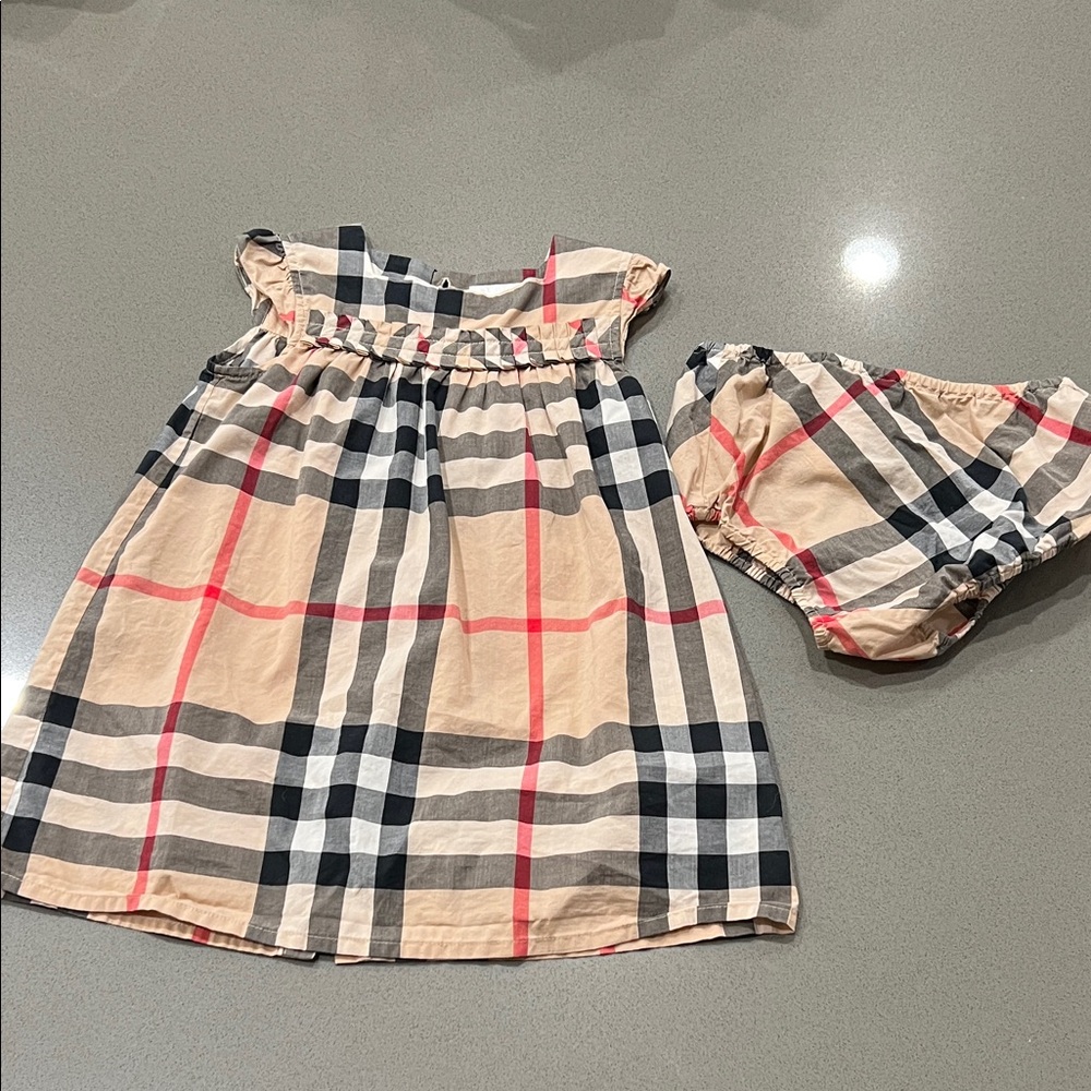 Burberry dress with matching bloomers